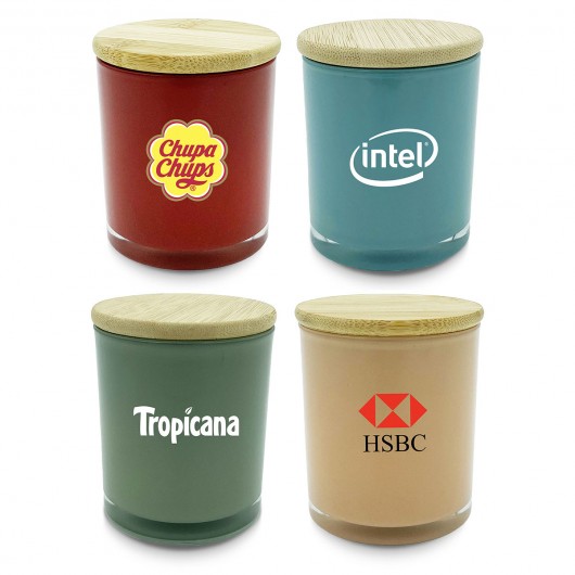 Promotional Large Coloured Sanur Candles